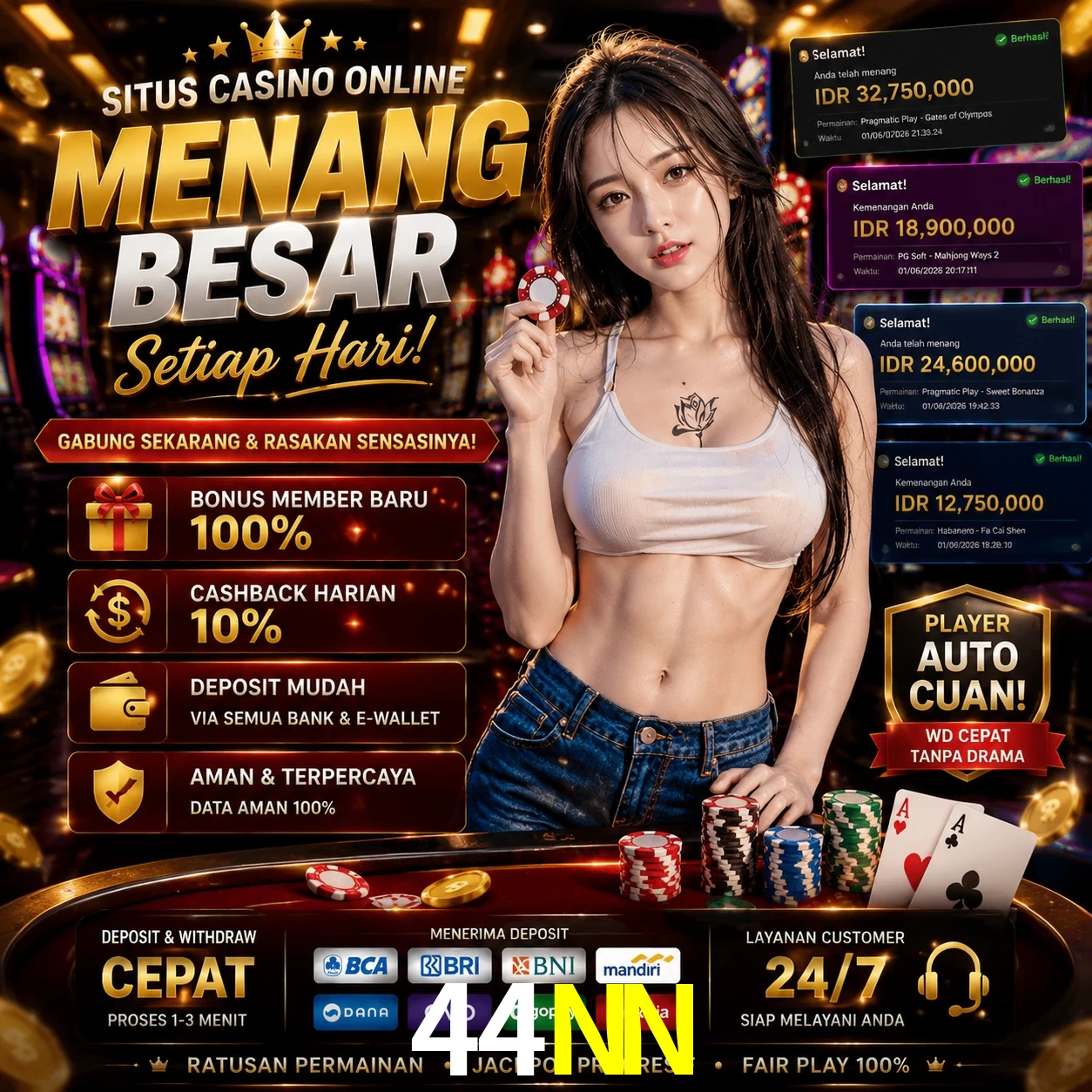 Starlight Princess - Slot game com multiplicadores na 44NN
